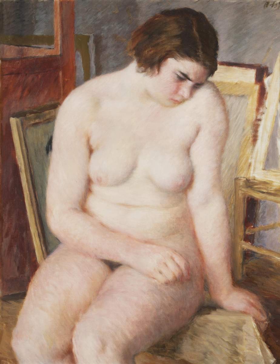 Натурщица, Vladimir Lebedev, 1937