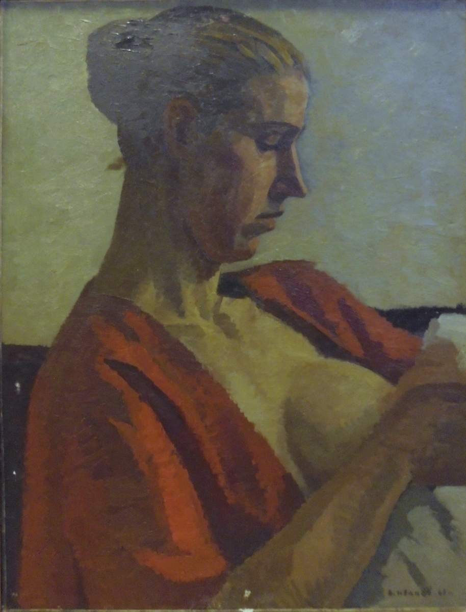 Женский портрет, Иванов Виктор Иванович, 1968