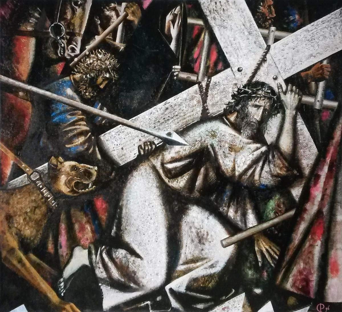 Несение креста, Repin S. N., 1996