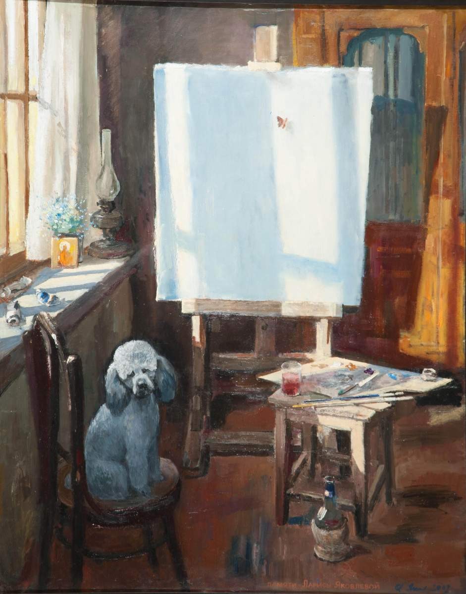 Размышление. Памяти Ларисы Яковлевой, Andrey Yakovlev, 2009