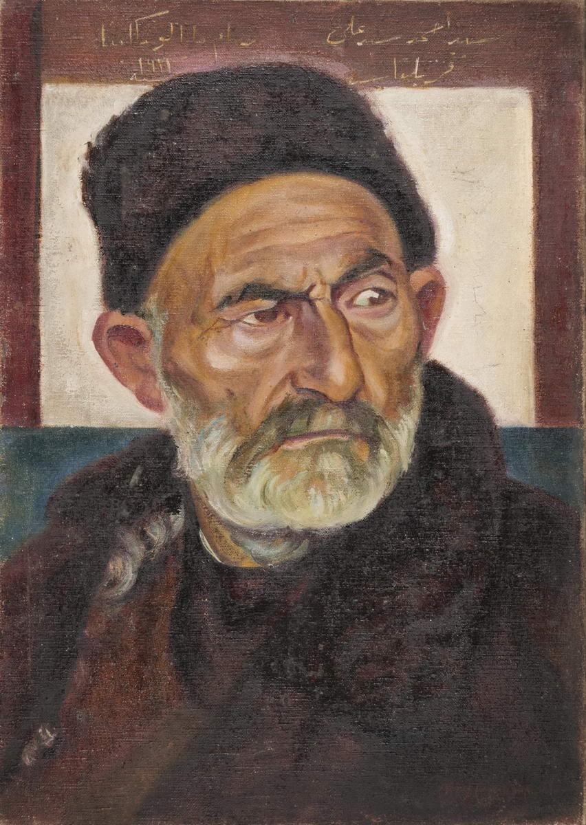 Татарин в папахе. Крым, Marija Vladimirovna Lomakina, 1921