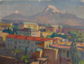 Ереван. Вид на Арарат