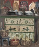 Расписной шкафчик