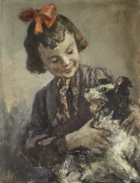 Девочка с собачкой