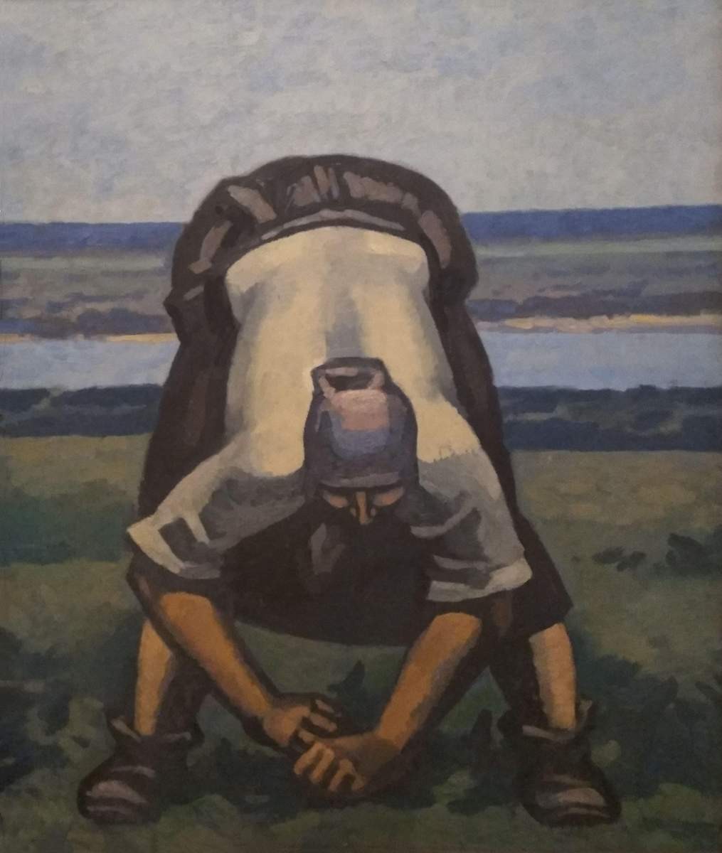 На огороде, Viktor Ivanov, 2018