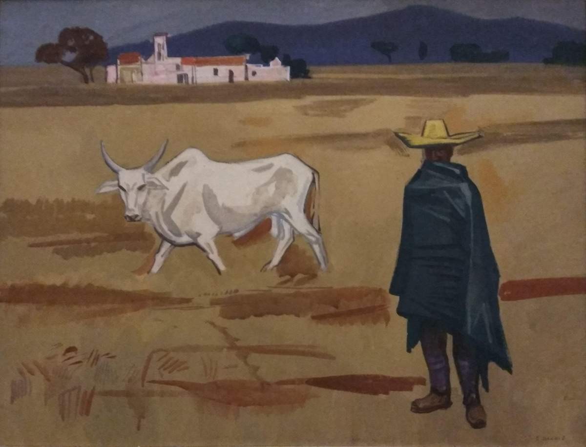 Мексика. Белый бык, Иванов Виктор Иванович, 1961