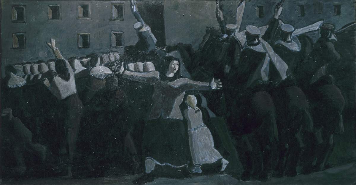 Разгон демонстрации, Andrey Vasnetsov, 1965-1985