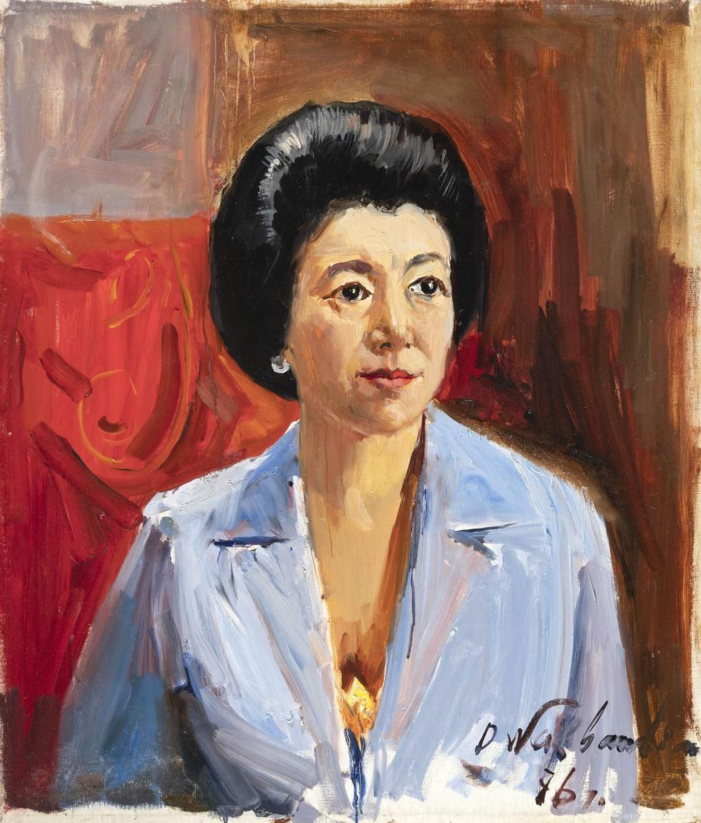 Портрет Йоко Накамуры, Dmitry Nalbandyan, 1976