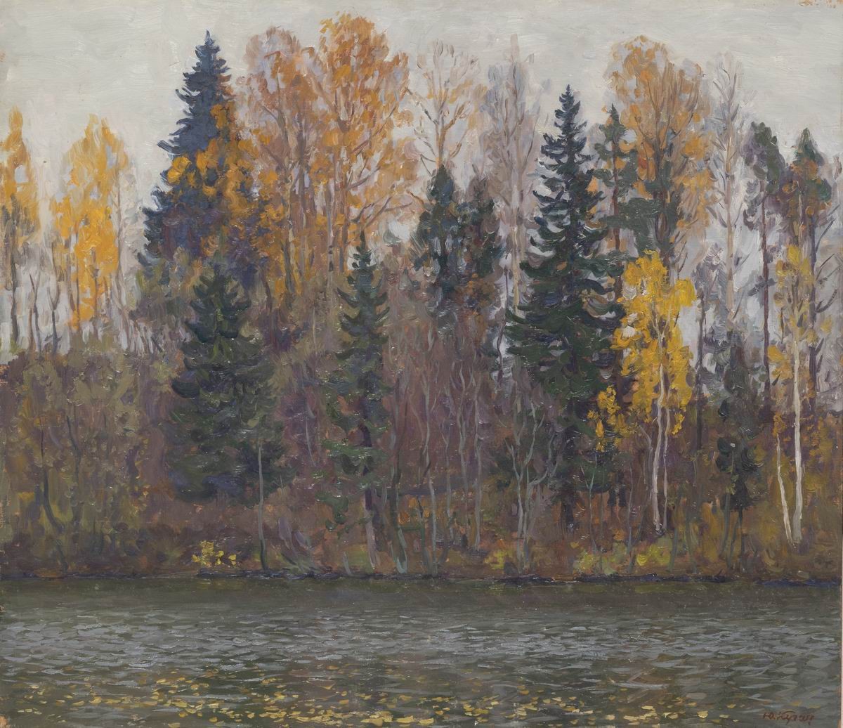На берегу, Yury Kugach, 1970s