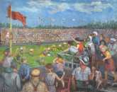 На футбольном матче (ДК «Каучук»)