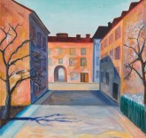 Пейзаж. Пустая улица