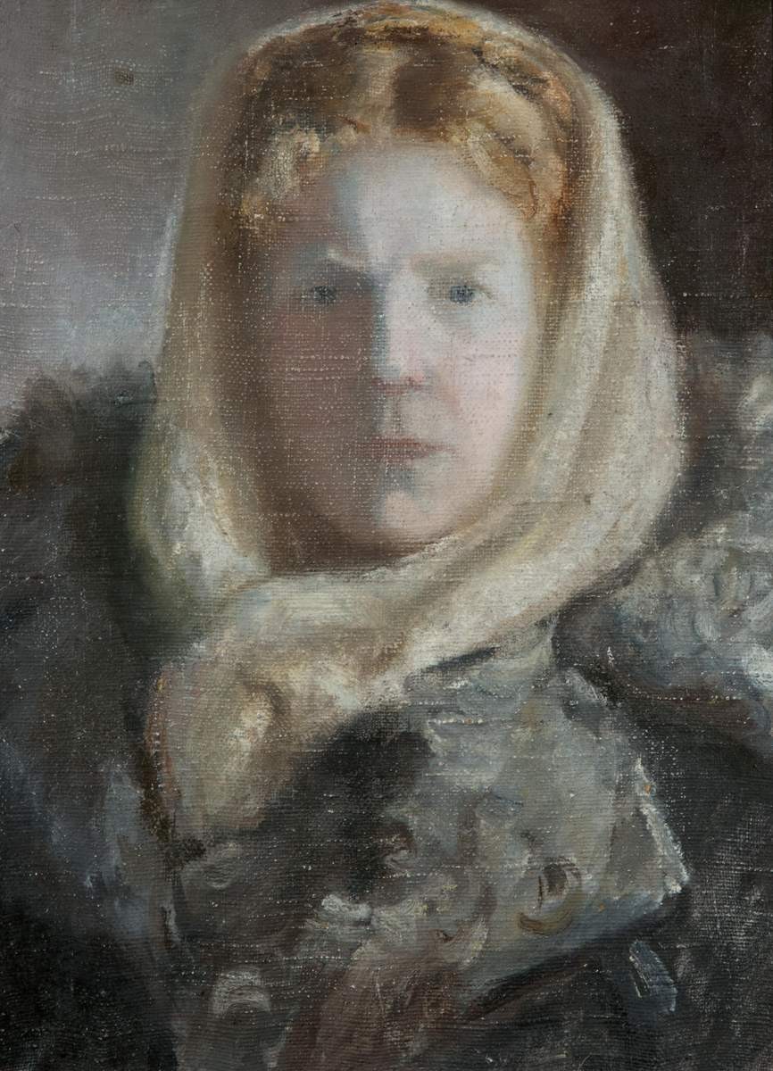 Автопортрет, Maria Butrova, 1942