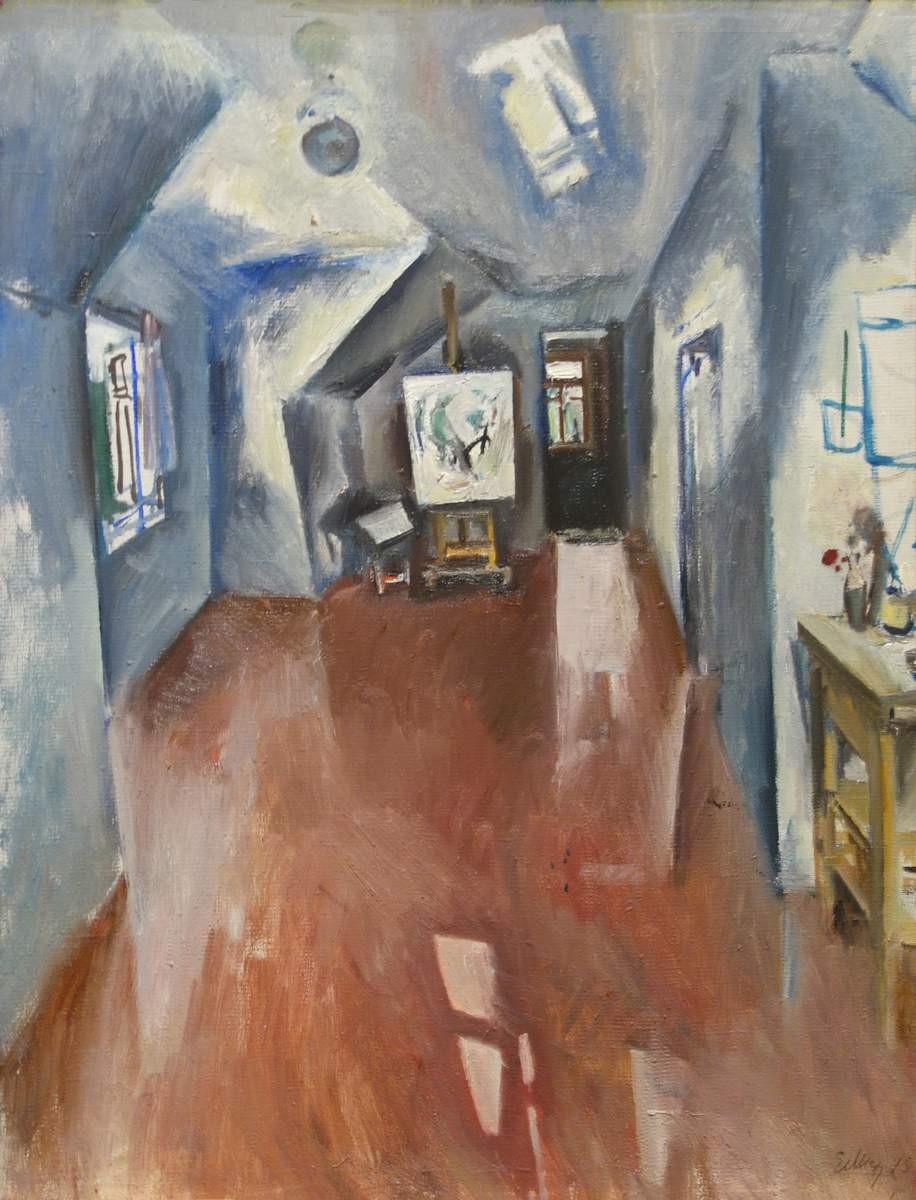 Мастерская в Юкках, Evsey Moiseenko, 1975