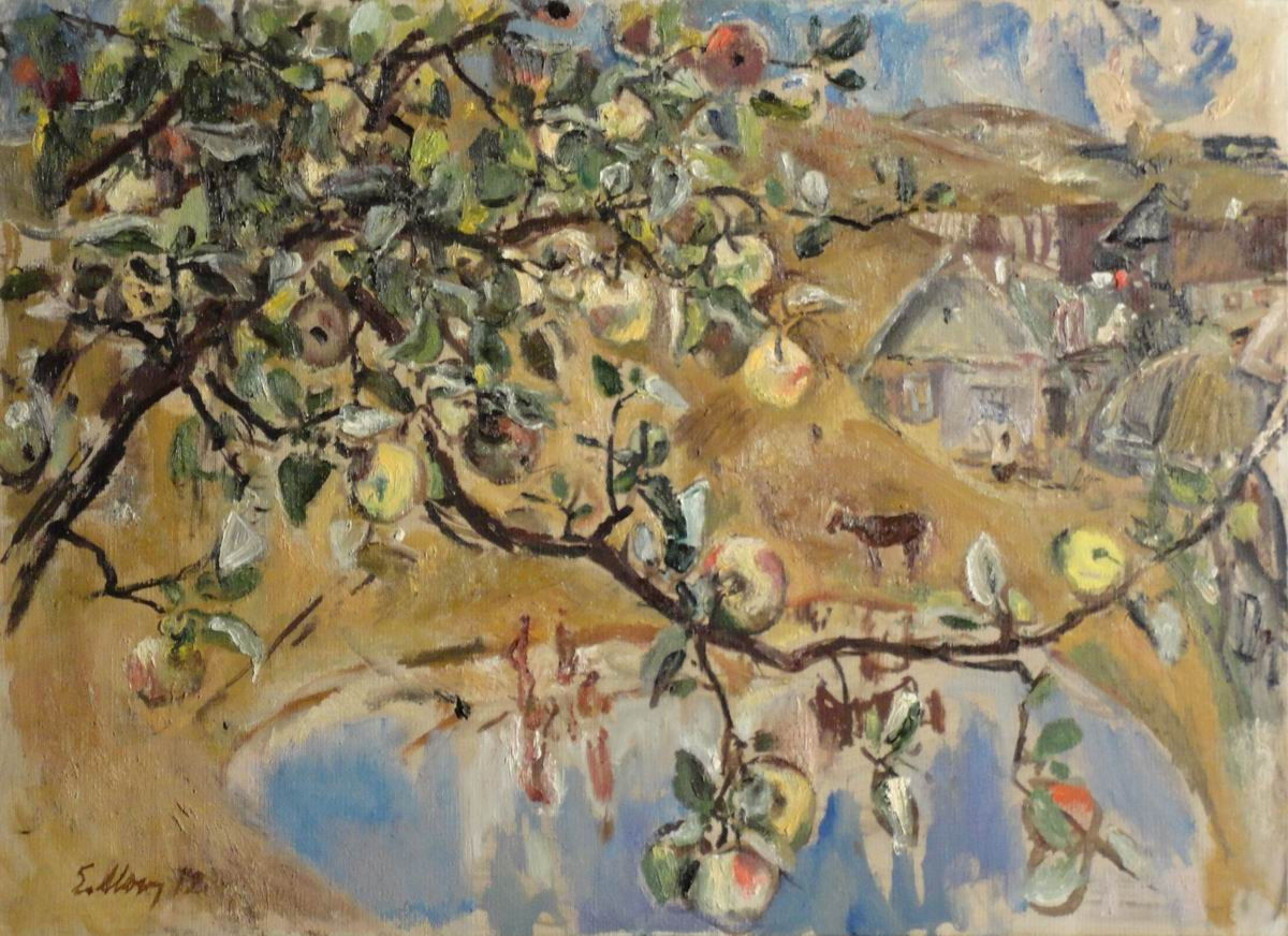 У пруда, Evsey Moiseenko, 1978