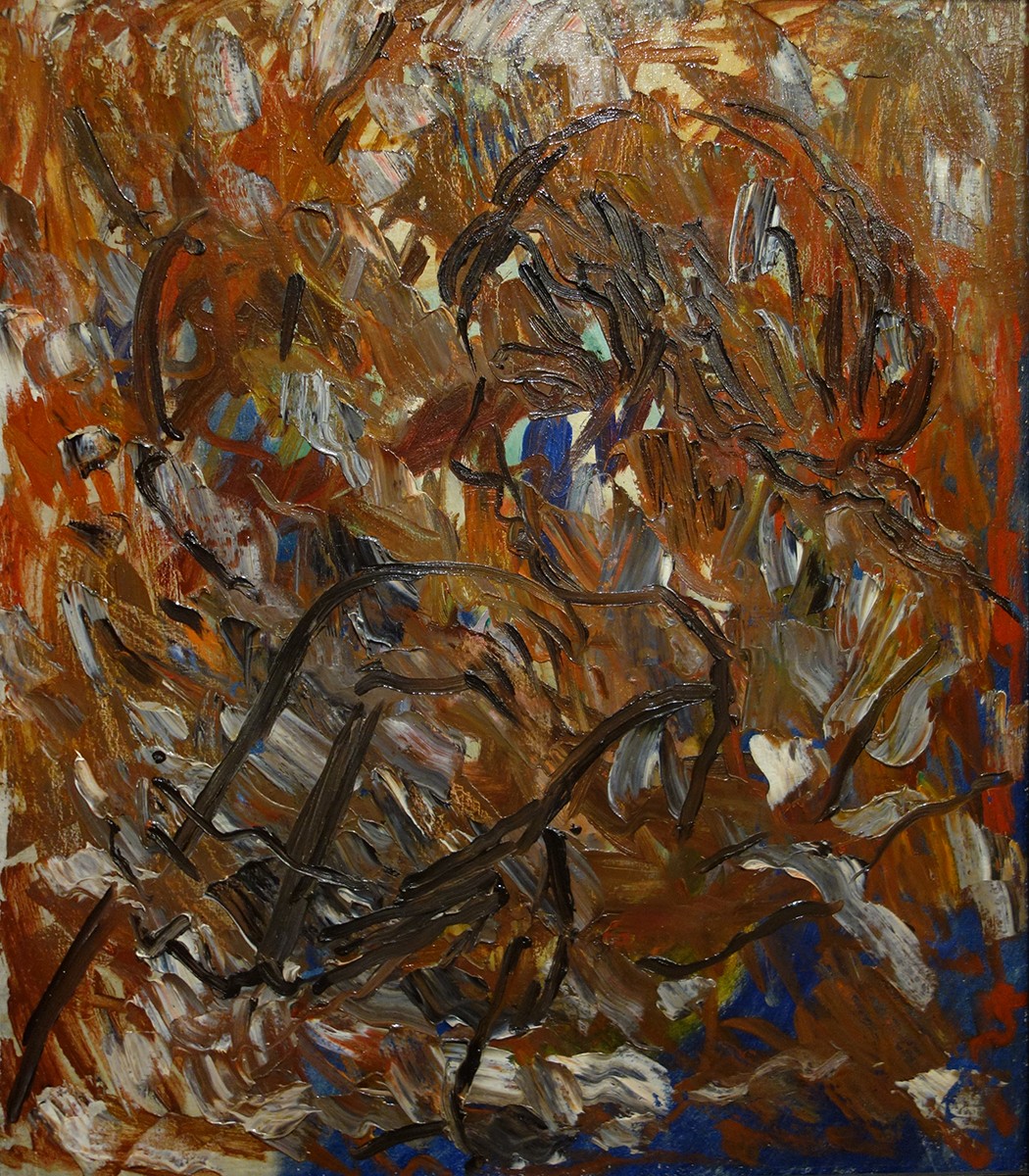 Коричневая симфония с портретом, Nikolay Yevgrafov, late 1930s