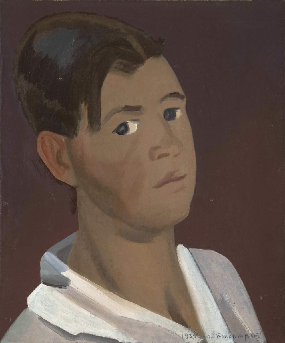Автопортрет, Nikolay Yevgrafov, mid-1930s