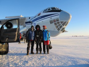 Первые шаги в Антарктиде