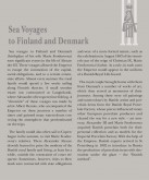 Sea Voyages to Finland and Denmark