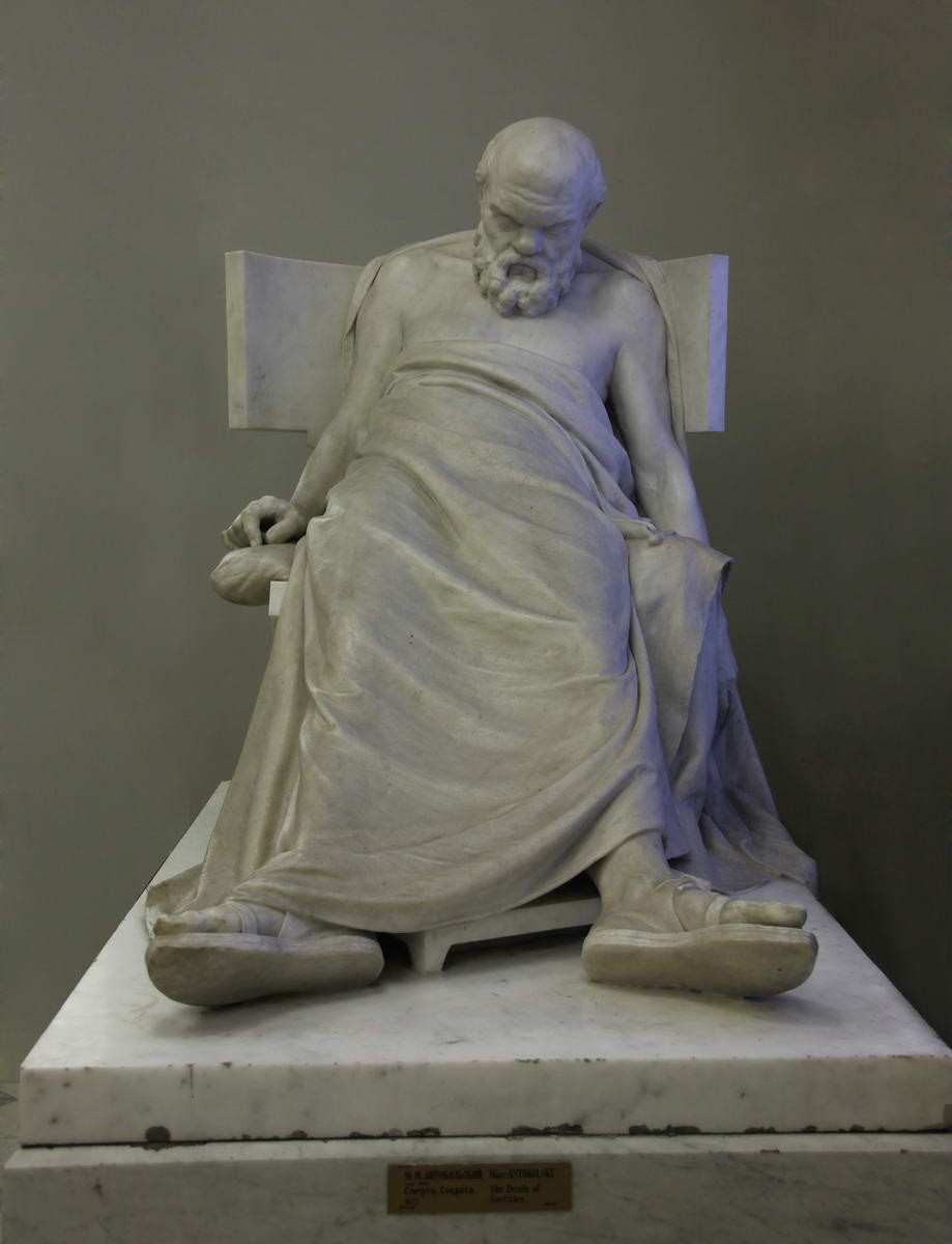 Смерть Сократа, Mark Antokolski, 1875