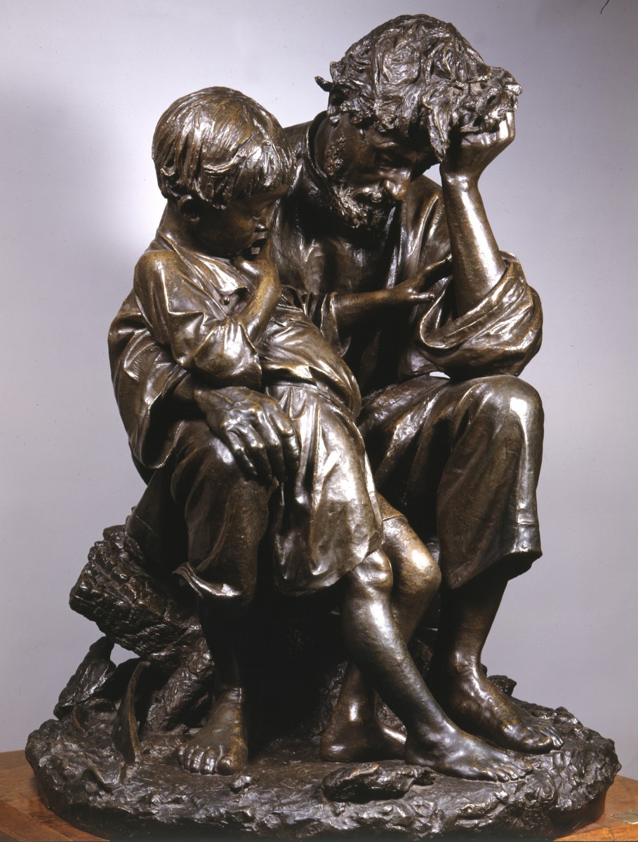 Крестьянин в беде, Matthew Chizhov, 1872