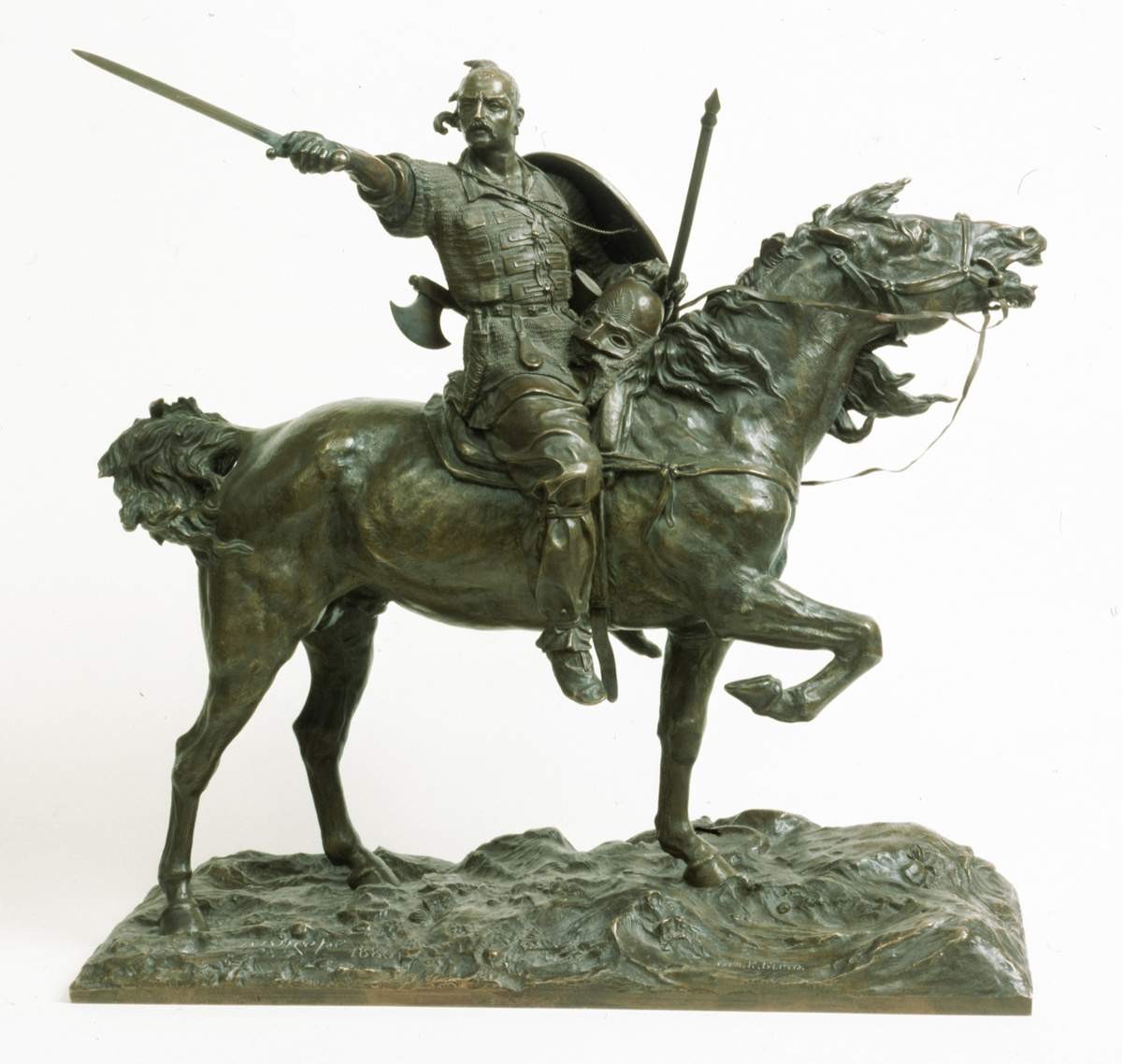 Святослав на пути в Царьград, Yevgeny Lansere, 1886