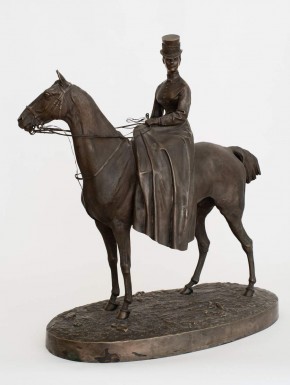 Императрица Мария Федоровна на коне