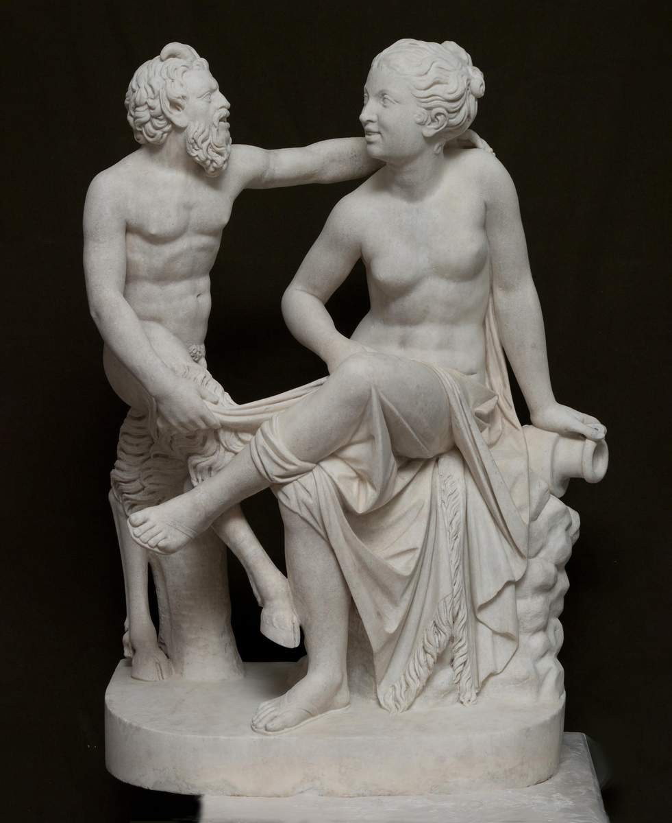Сатир и вакханка, early 18th century
