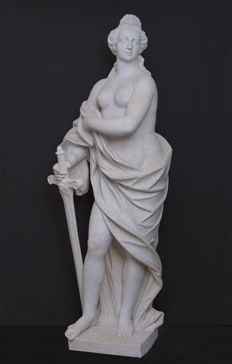 Правосудие, Pietro Baratta, early 18th century