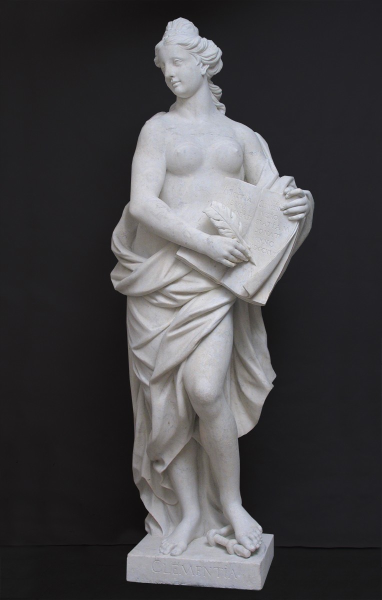Милосердие, Pietro Baratta, 1718