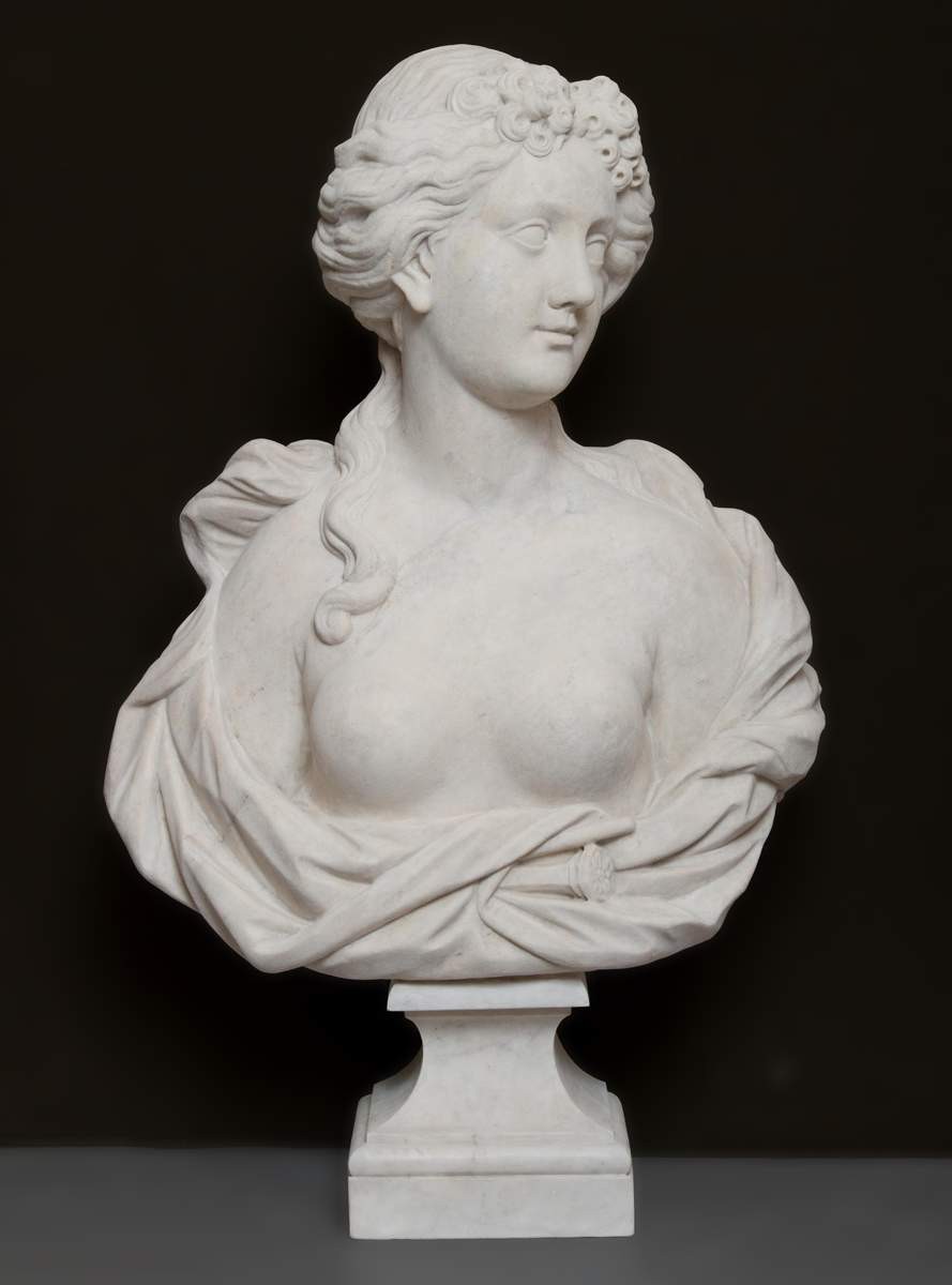 Женщина с локонами, early 18th century