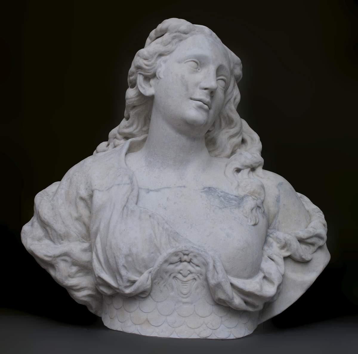 Женщина в панцире (Амазонка), early 18th century