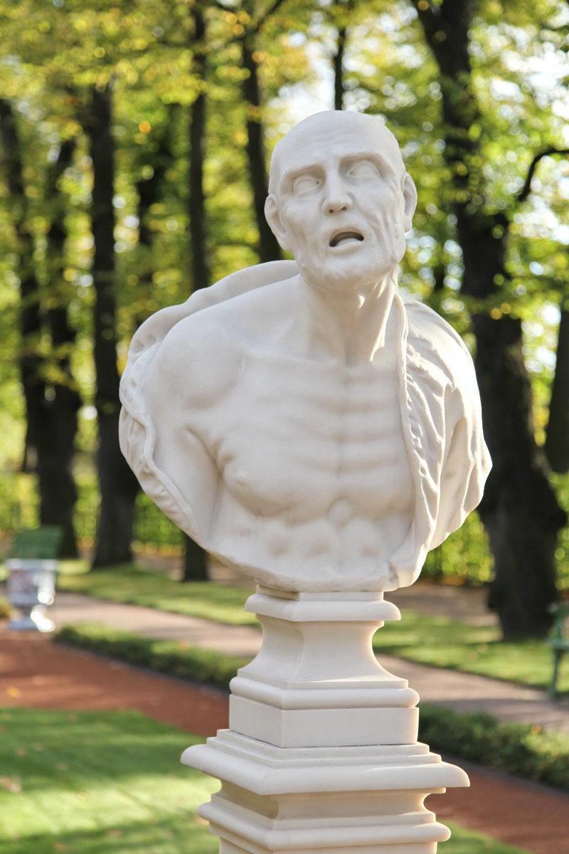 Сенека / Страдание / Старик, Orazio Marinali, 2011