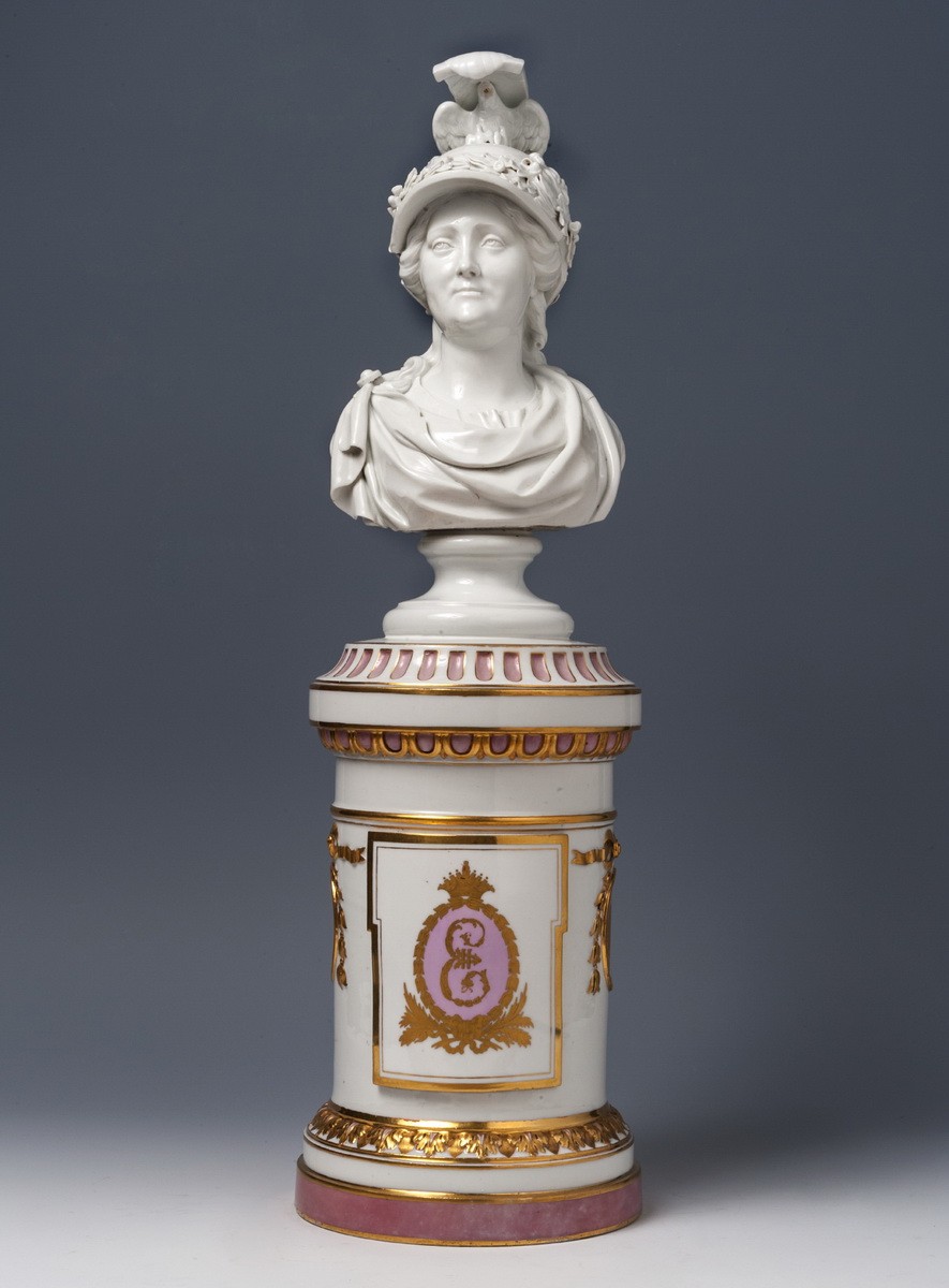 Екатерина II в образе Минервы, Rashett Zhak-Dominik, 1783