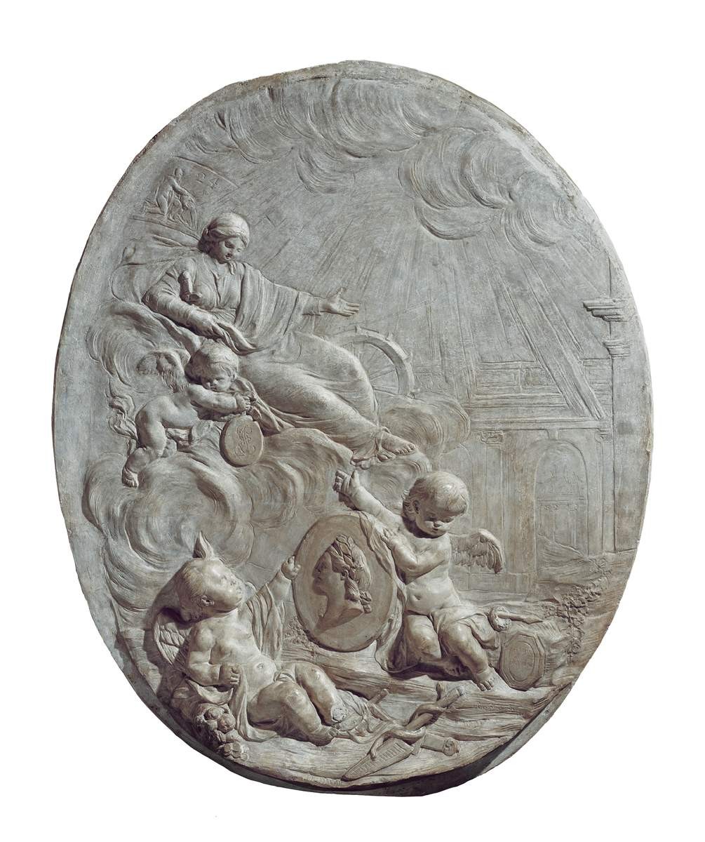 Екатерина II во славе, Rashett Zhak-Dominik, 1780s