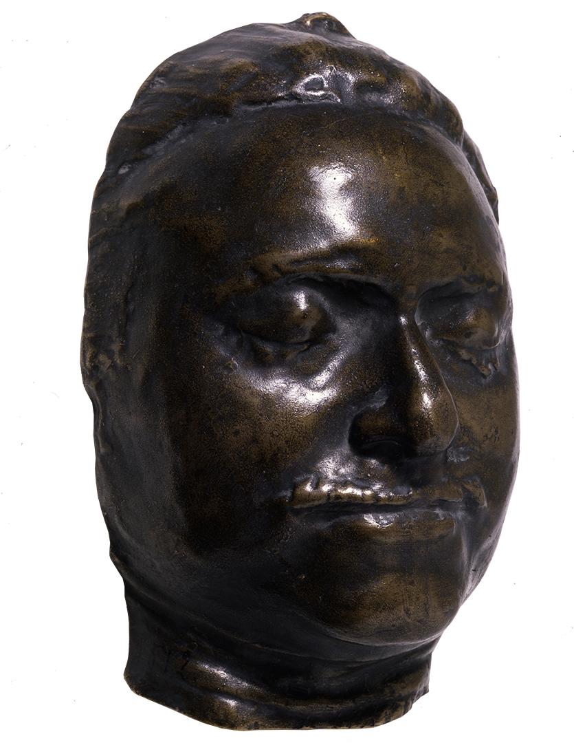 Посмертная маска Петра I, Rastrelli Bartolomeo-Karlo, 1725
