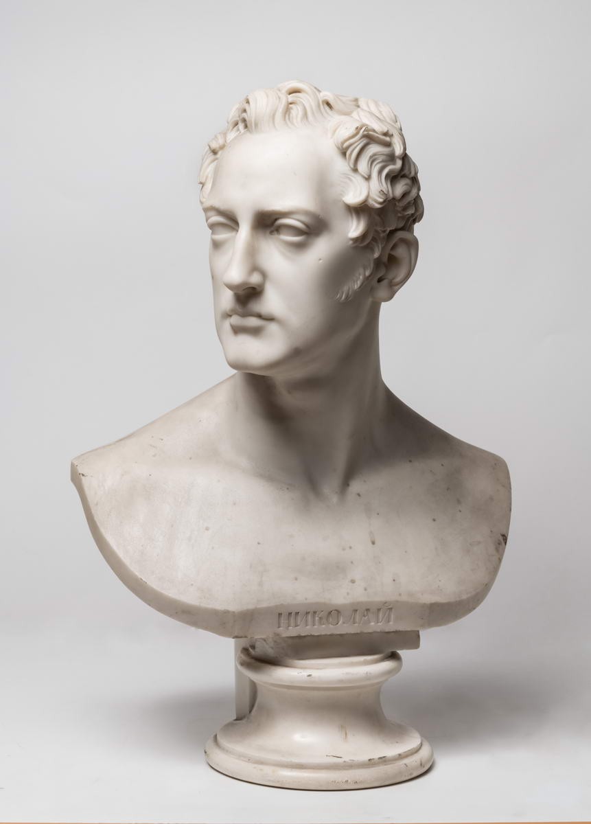 Портрет Николая I, Rauch, Christian Daniel, 1821