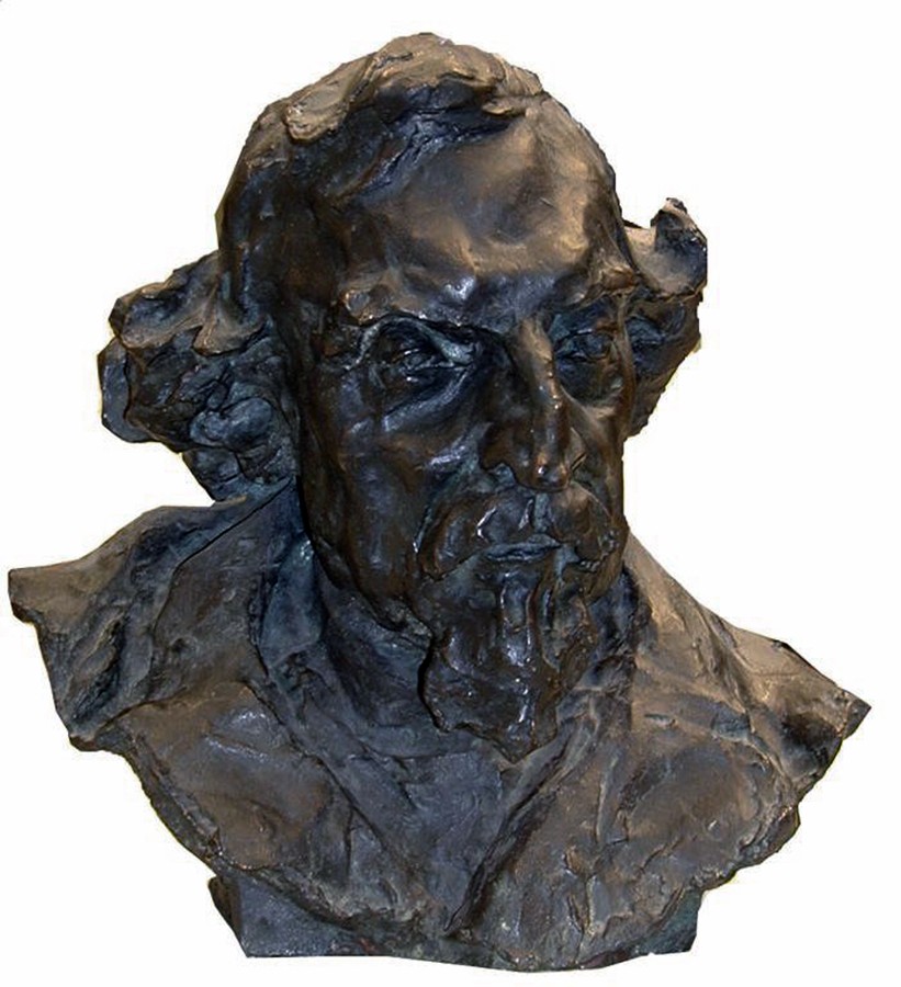 Портрет профессора зоологии Эдуарда Жерара Бальбиани (1825–1899), Anna Golubkina, 1898