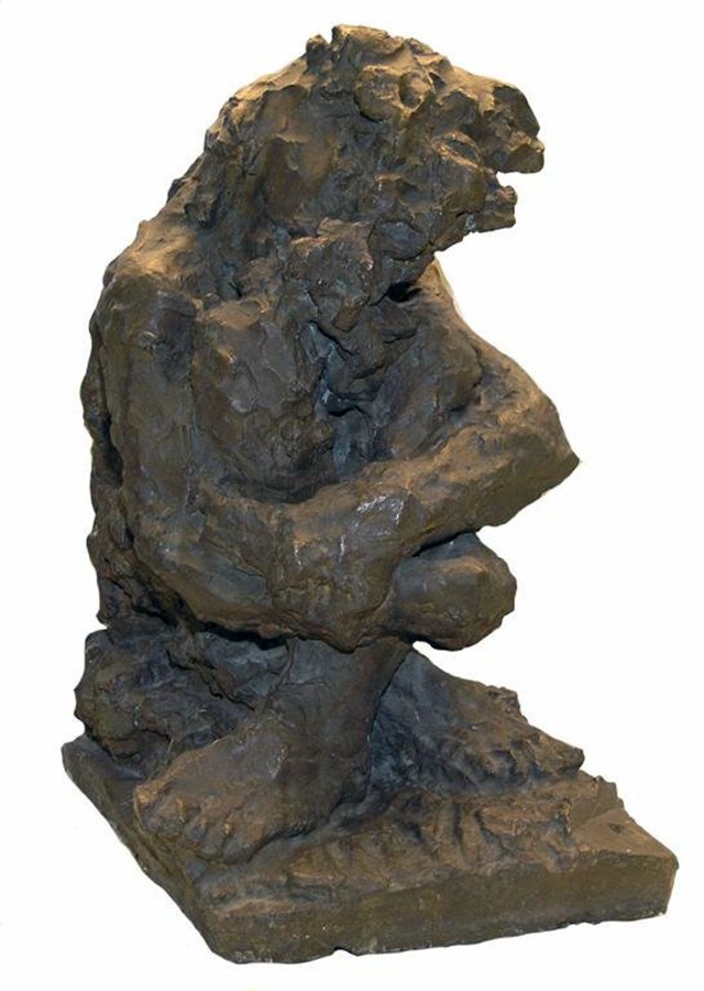 «Огонь». Женская фигура для камина, Anna Golubkina, 1900 (Отлив: 1937)