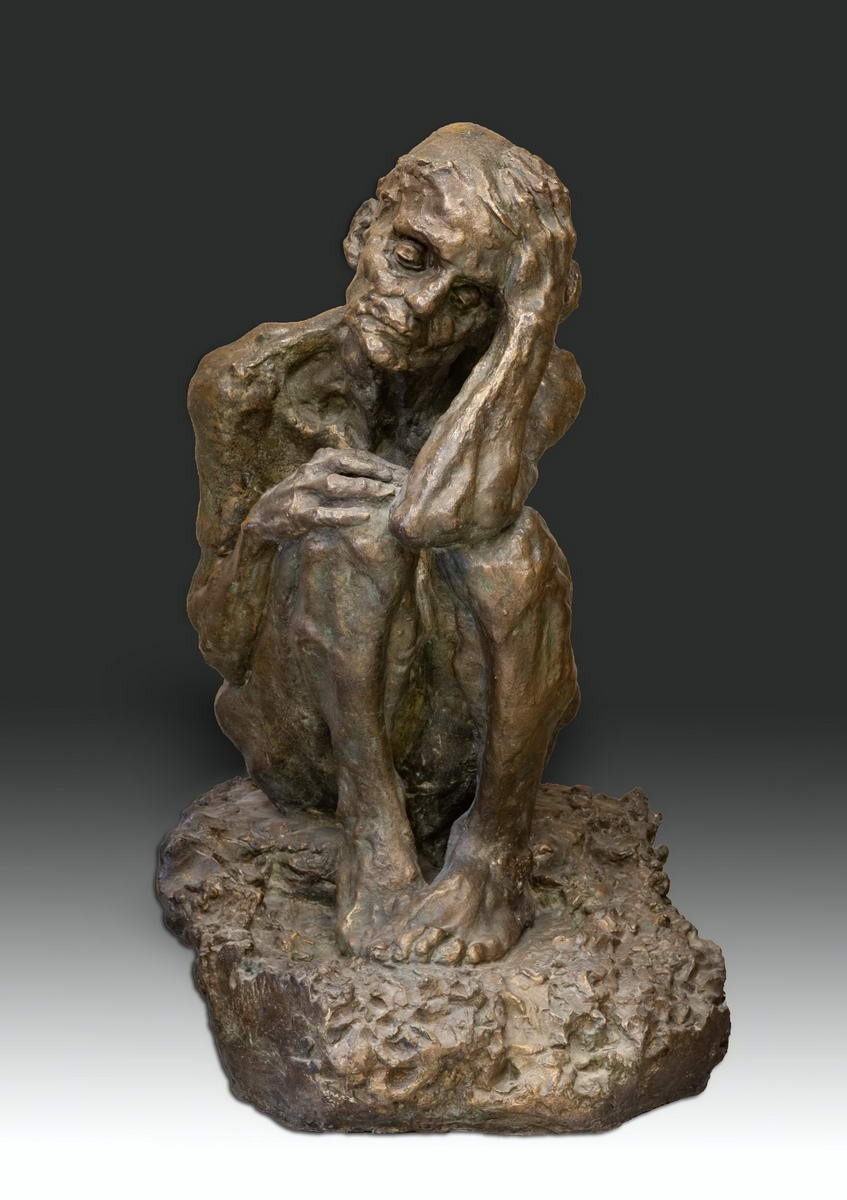 Старость, Anna Golubkina, 1898
