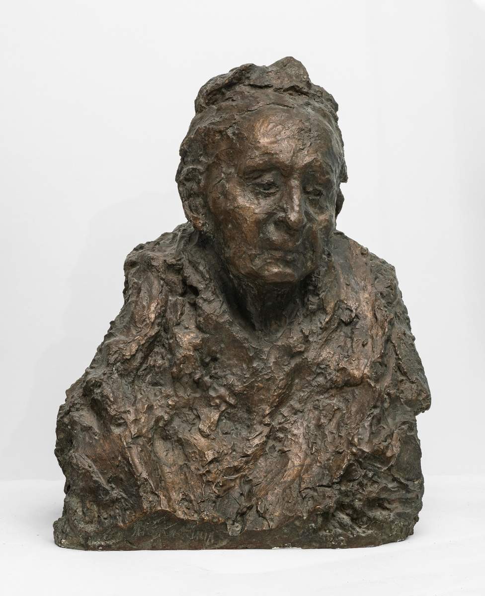 Портрет Шарлотты Андреевны Брокар, Anna Golubkina, 1911