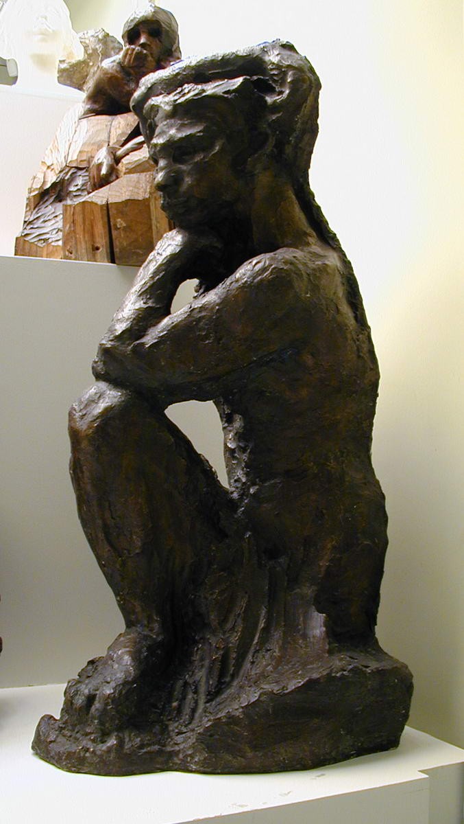 Кариатида, Anna Golubkina, 1911 (Отлив: 1940)
