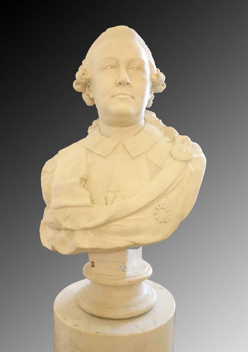 Портрет Г. Г. Орлова, Fedot Ivanovich Shubin, 1774