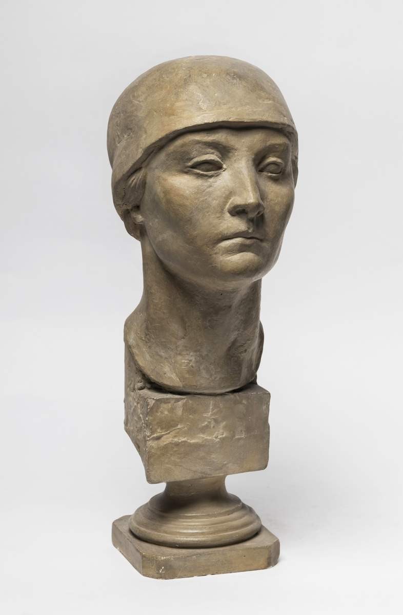 Женский портрет, Vera Mukhina, 1915