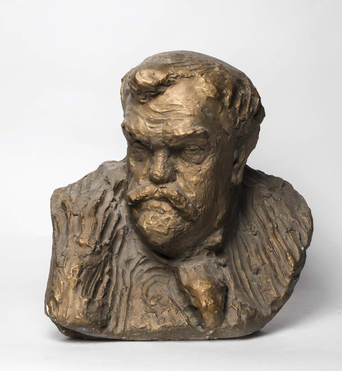 Портрет П. П. Кончаловского, Sergey Timofeyevich Konyonkov, 1903-1904