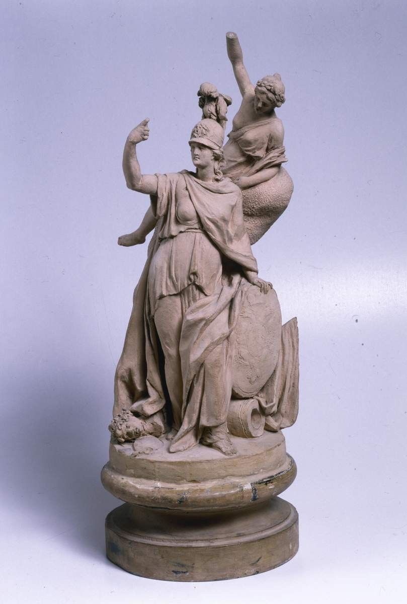 Екатерина II в образе Минервы, Ivan Prokofyev, 1782