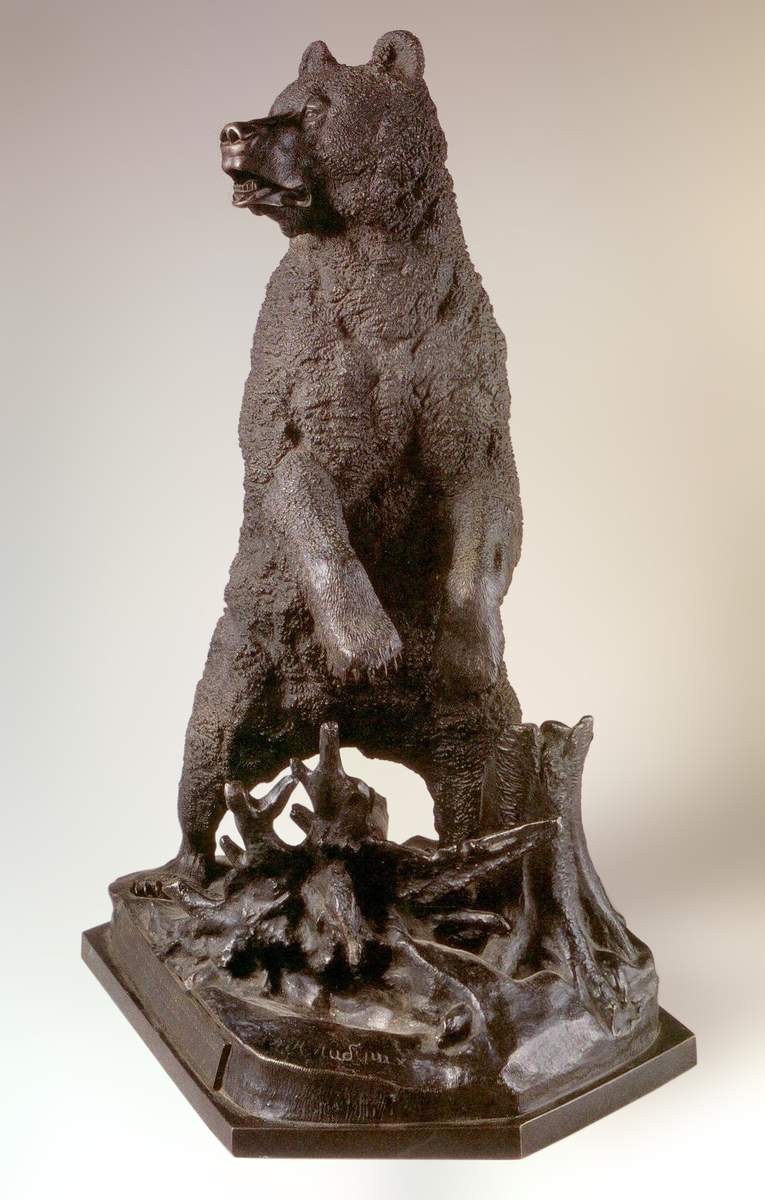Медведь на задних лапах, Nikolay Ivanovich Liberikh, 1898