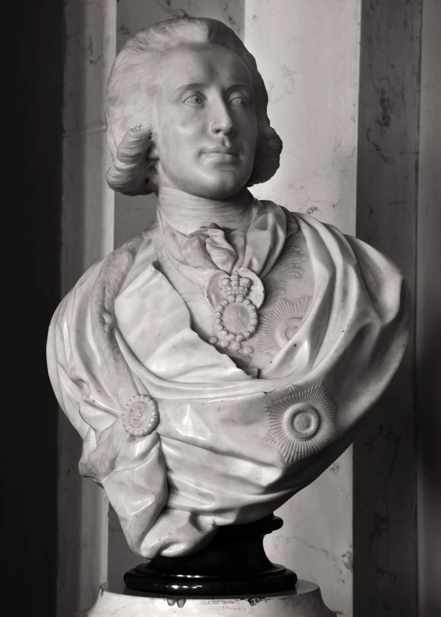 Портрет П. А. Зубова, Fedot Ivanovich Shubin, 1795