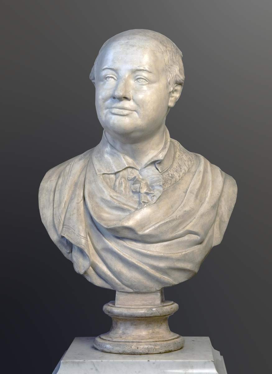 Портрет Михаила Васильевича Ломоносова, Fedot Ivanovich Shubin, before 1793