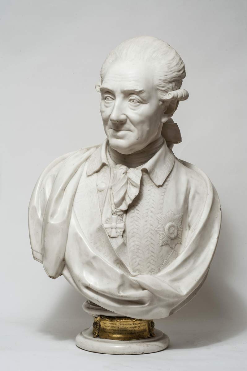 Василий Яковлевич Чичагов. Бюст, Fedot Ivanovich Shubin, 1791