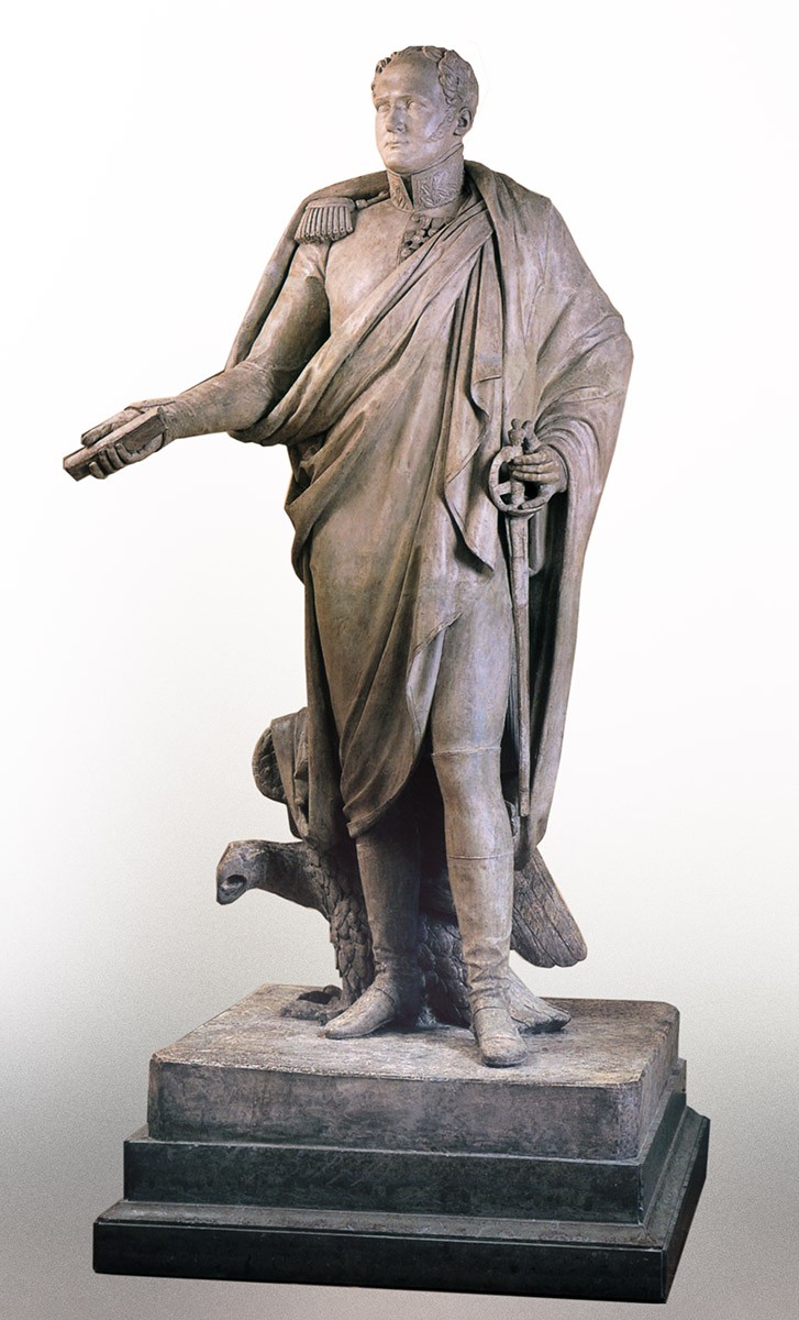 Модель памятника Александру I для Таганрога, Ivan Martos, 1828–1830
